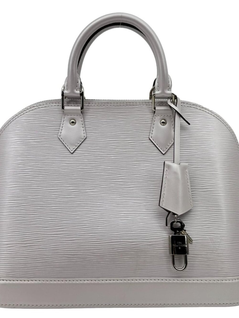 Louis Vuitton  Alma PM Epi Leather Satchel Bag Purple